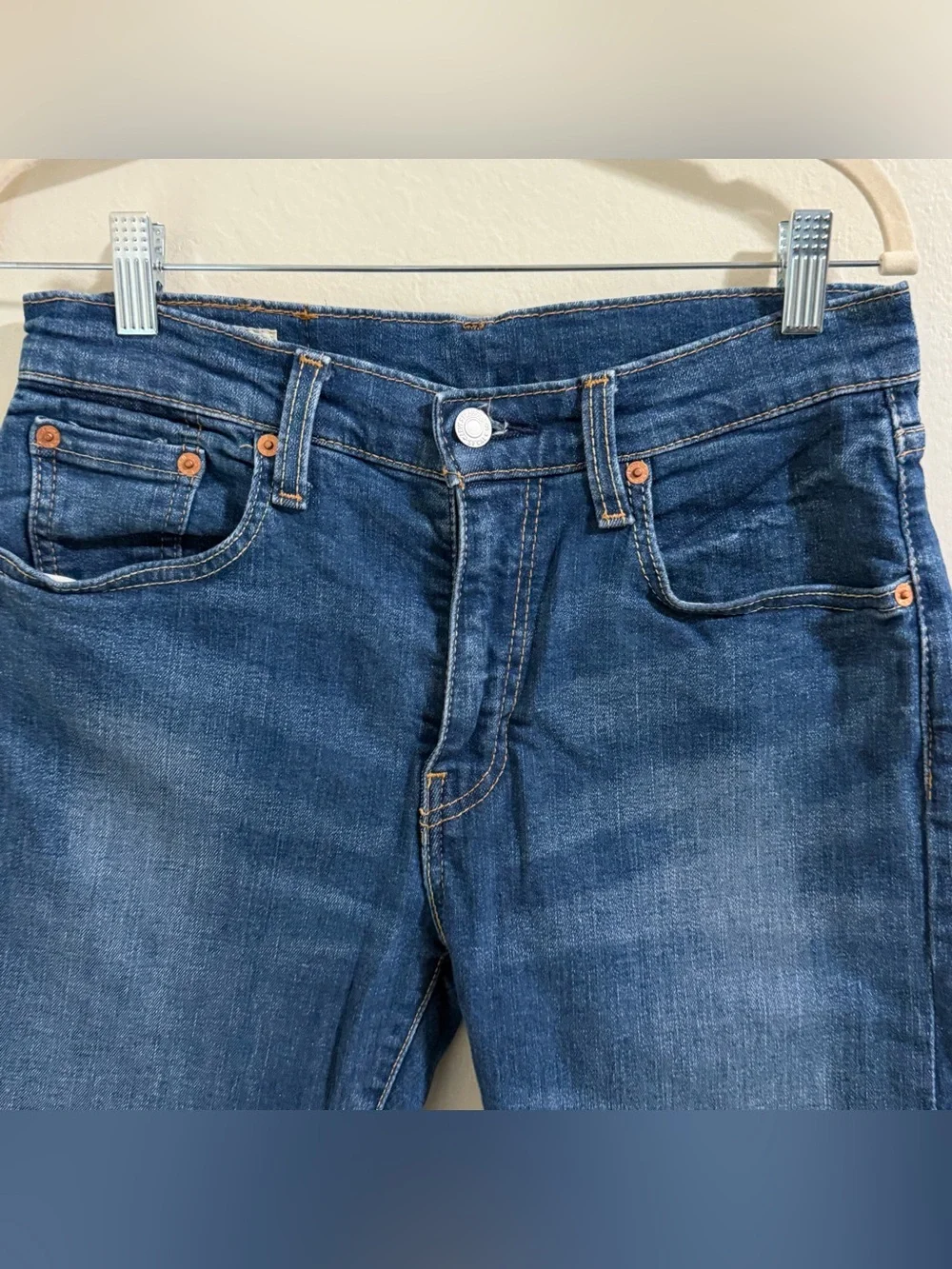 Levi's 511  PREMIUM Slim Fit Denim Shorts Blue Men Size 30 Jean Jorts unisex
